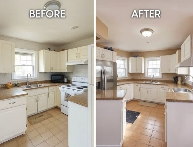 R&eacute;novation compl&egrave;te de cuisine